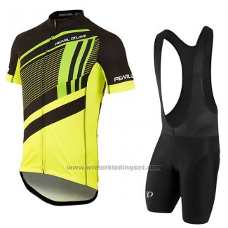 2017 Fietskleding Pearl Izumi Geel Korte Mouwen en Koersbroek