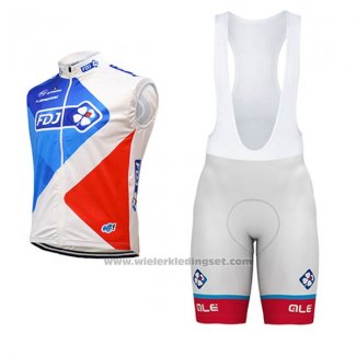 2017 Windvest FDJ Blauw en Rood