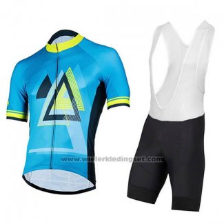 2018 Fietskleding Pearl Izumi Blauw Korte Mouwen en Koersbroek