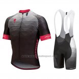 2018 Fietskleding Specialized Zwart Grijs Roze Korte Mouwen en Koersbroek