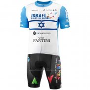 2020 Fietskleding Israel Cycling Academy Kampioen Israel Korte Mouwen en Koersbroek