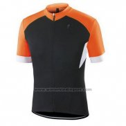 2016 Fietskleding Specialized Oranje en Zwart Korte Mouwen en Koersbroek