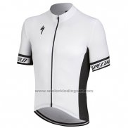 2018 Fietskleding Specialized Wit Zwart Korte Mouwen en Koersbroek