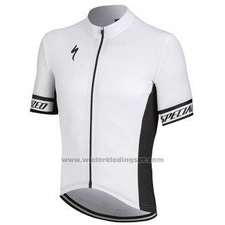 2018 Fietskleding Specialized Wit Zwart Korte Mouwen en Koersbroek