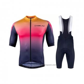 2021 Fietskleding Nalini Multicolore Korte Mouwen en Koersbroek