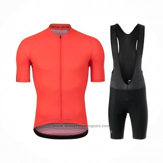 2021 Fietskleding Pearl Izumi Rood Korte Mouwen en Koersbroek