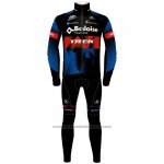 2021 Fietskleding Trek Zwart Rood Blauw Lange Mouwen en Koersbroek