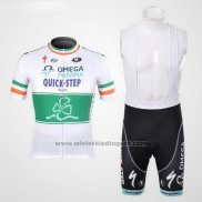 2012 Fietskleding Omega Pharma Quick Step Kampioen Irlandese Korte Mouwen en Koersbroek