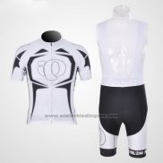 2011 Fietskleding Pearl Izumi Zwart en Wit Korte Mouwen en Koersbroek