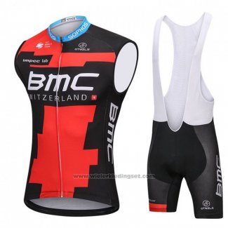 2018 Windvest BMC Zwart en Rood