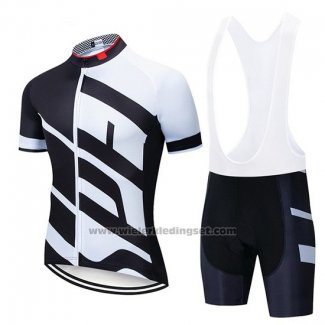 2019 Fietskleding Specialized Wit Zwart Korte Mouwen en Koersbroek