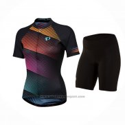 2021 Fietskleding Vrouw Pearl Izumi Multicolore Korte Mouwen en Koersbroek