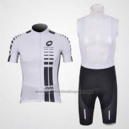 2011 Fietskleding Assos Wit en Zwart Korte Mouwen en Koersbroek