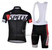 2013 Fietskleding Specialized Zwart Korte Mouwen en Koersbroek