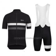 2015 Fietskleding Rapha Zwart en Wit Korte Mouwen en Koersbroek