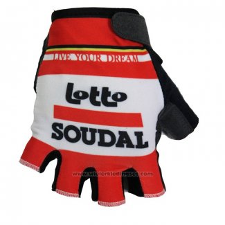 2020 Lotto Belisol Handschoenen Cycling Rood