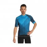 2021 Fietskleding Loffler Blauw Korte Mouwen en Koersbroek