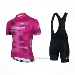 2023 Fietskleding Giro D'italie Roze Korte Mouwen en Koersbroek