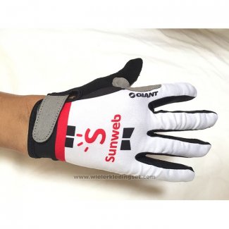 2020 Sunweb Handschoenen Met Lange Vingers Wit