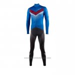 2021 Fietskleding Nalini Blauw Lange Mouwen en Koersbroek(2)