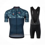 2021 Fietskleding Pearl Izumi Blauw Groen Korte Mouwen en Koersbroek