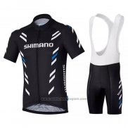 2021 Fietskleding Shimano Zwart Korte Mouwen en Koersbroek