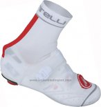 2014 Castelli Tijdritoverschoenen Cycling Wit en Rood