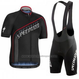 2016 Fietskleding Specialized Lichte Zwart Korte Mouwen en Koersbroek