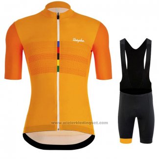 2020 Fietskleding Rapha Oranje Korte Mouwen en Koersbroek