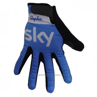 2020 Sky Handschoenen Met Lange Vingers Blauw Wit