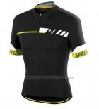 2015 Fietskleding Specialized Zwart en Geel Korte Mouwen en Koersbroek