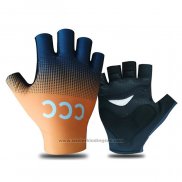 2021 CCC Team Handschoenen Cycling Oranje Zwart