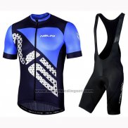 2019 Fietskleding Nalini Volata 2.0 Zwart Blauw Korte Mouwen en Koersbroek