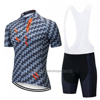 2019 Fietskleding Northwave Grijs Oranje Korte Mouwen en Koersbroek