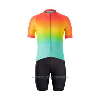 2021 Fietskleding Bontrager Multicolore Korte Mouwen en Koersbroek