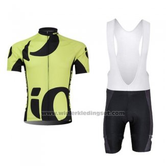 2015 Fietskleding Pearl Izumi Zwart en Groen Korte Mouwen en Koersbroek