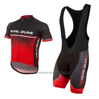 2017 Fietskleding Pearl Izumi Rood Korte Mouwen en Koersbroek